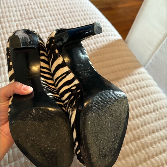 Ann Taylor zebra print heels - Picture 7 of 8
